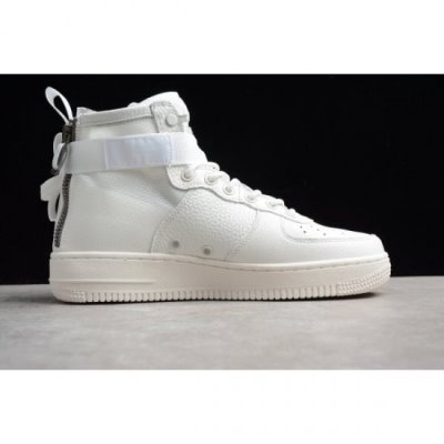 Nike Erkek Sf-af1 Mid Beyaz Kaykay Ayakkabı Türkiye - X0E1H4RZ